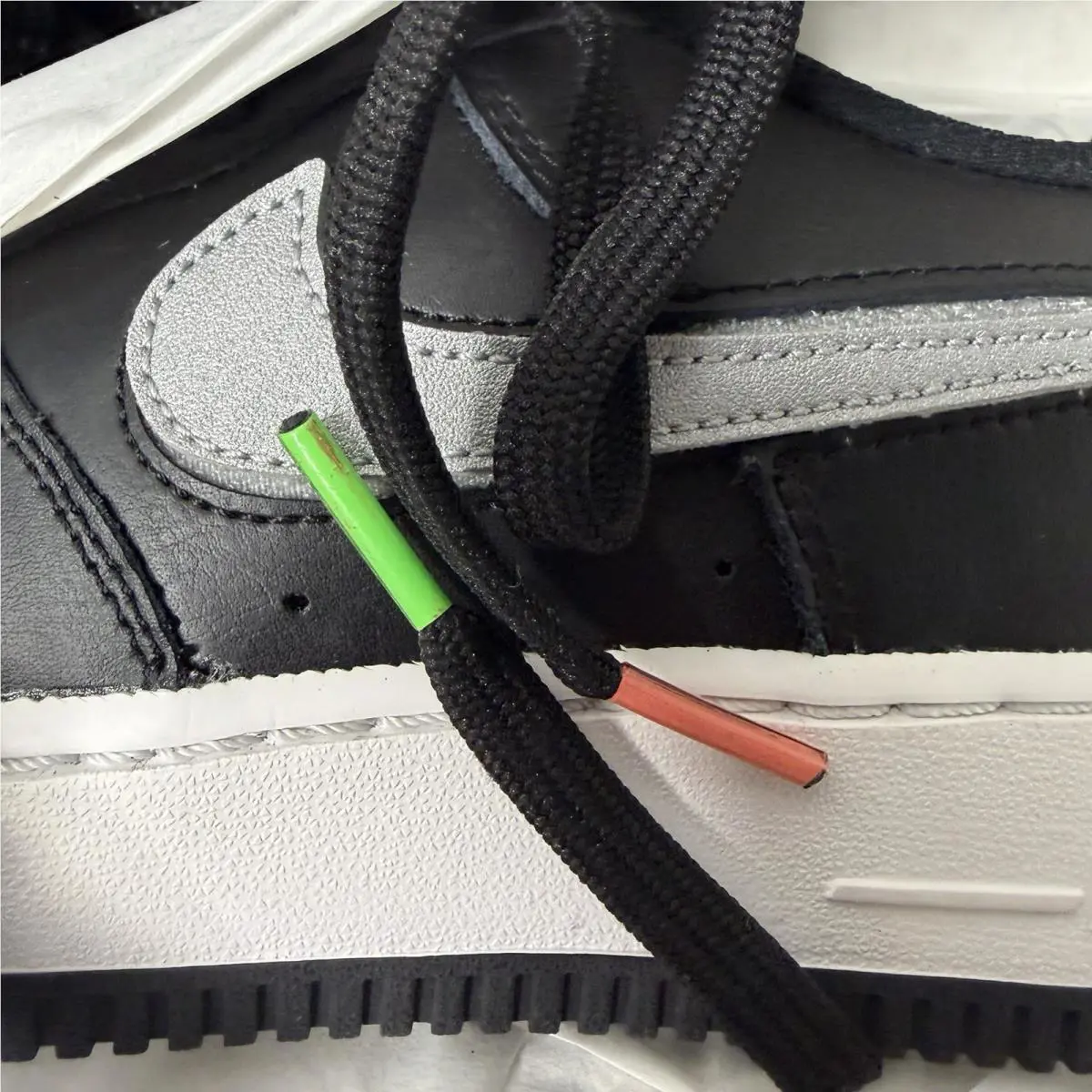 Nike shoes - Nike Air Force 1 - Air Force - Black 5