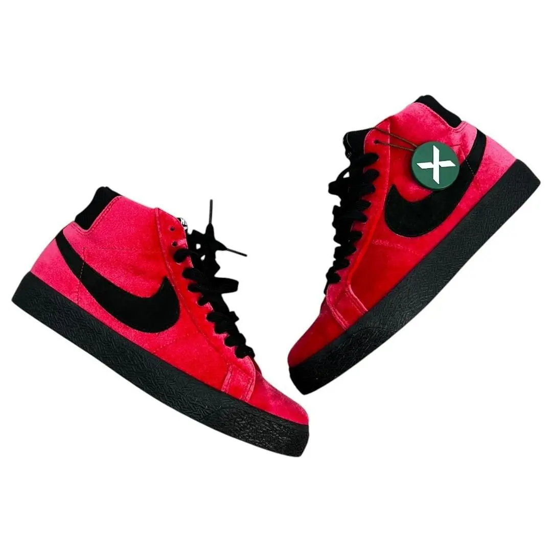 Nike shoes - Nike SB Zoom Blazer Mid Kevin Bradley Hell - Red 0