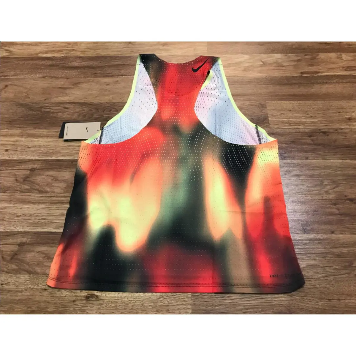 Nike clothing - Nike Dri-Fit - Light Lemon Twist/Light Crimson/Black/Black 3