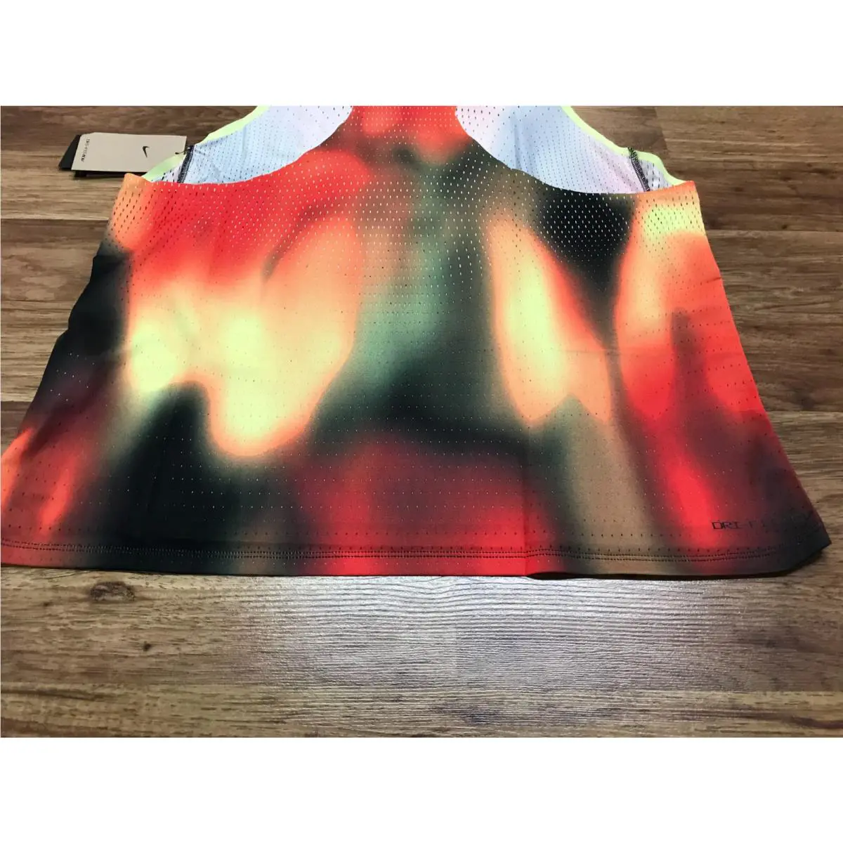 Nike clothing - Nike Dri-Fit - Light Lemon Twist/Light Crimson/Black/Black 5