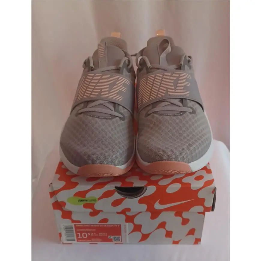 Nike Womens Renew In-season TR 9 Sneaker Shoes Size 10.5 Atmosphere Grey Pink