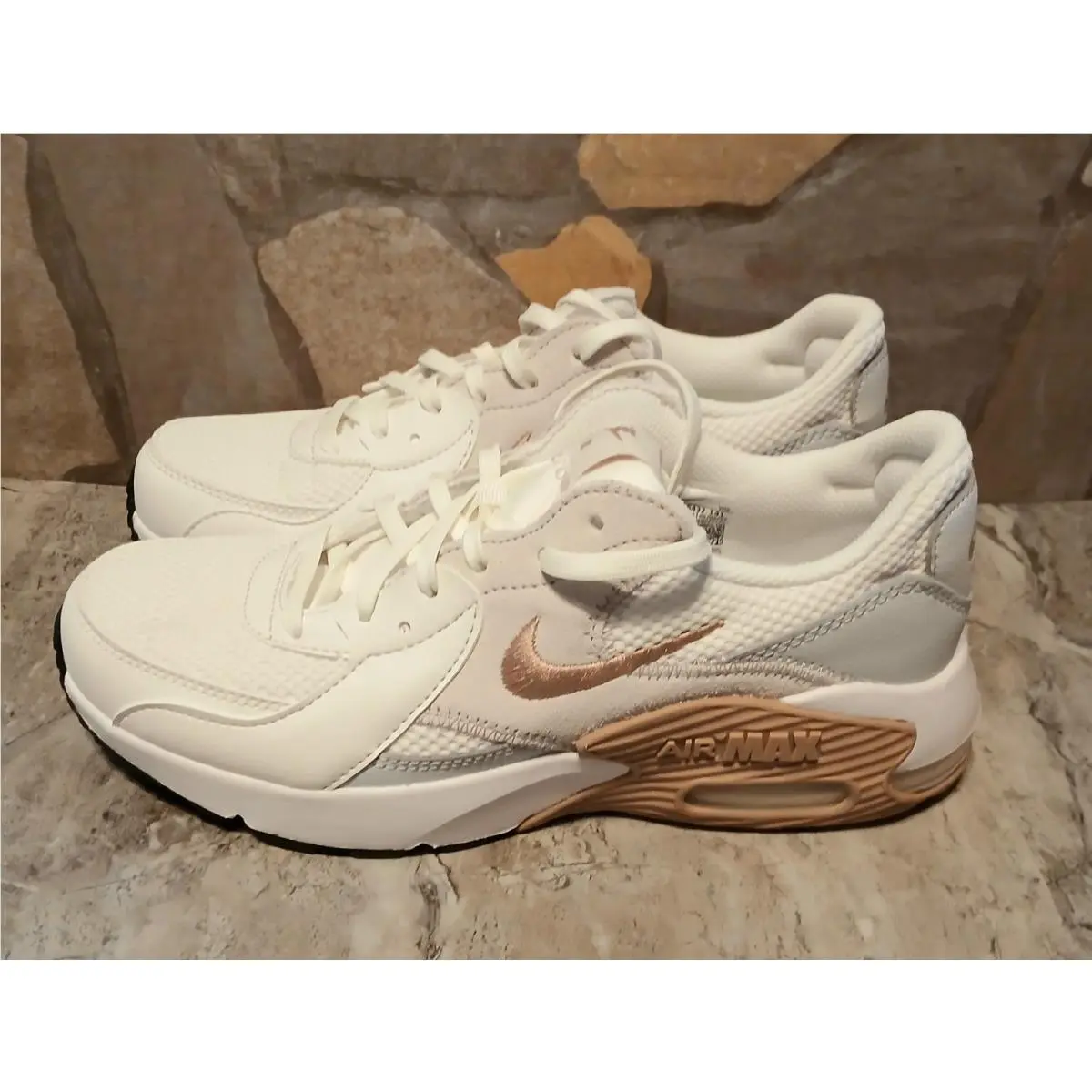 Nike shoes - Nike Air Max Excee - Air Max Excee - CD5432-141 - Summit White/Particle Pink (UPC: 198480897361) 0