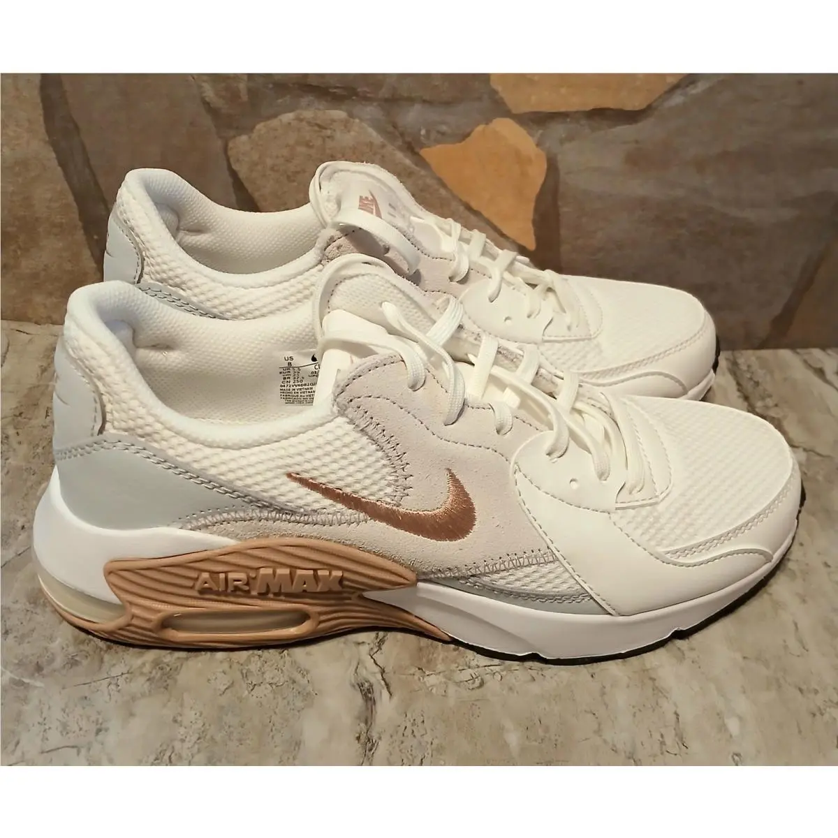 Nike shoes - Nike Air Max Excee - Air Max Excee - CD5432-141 - Summit White/Particle Pink (UPC: 198480897361) 1