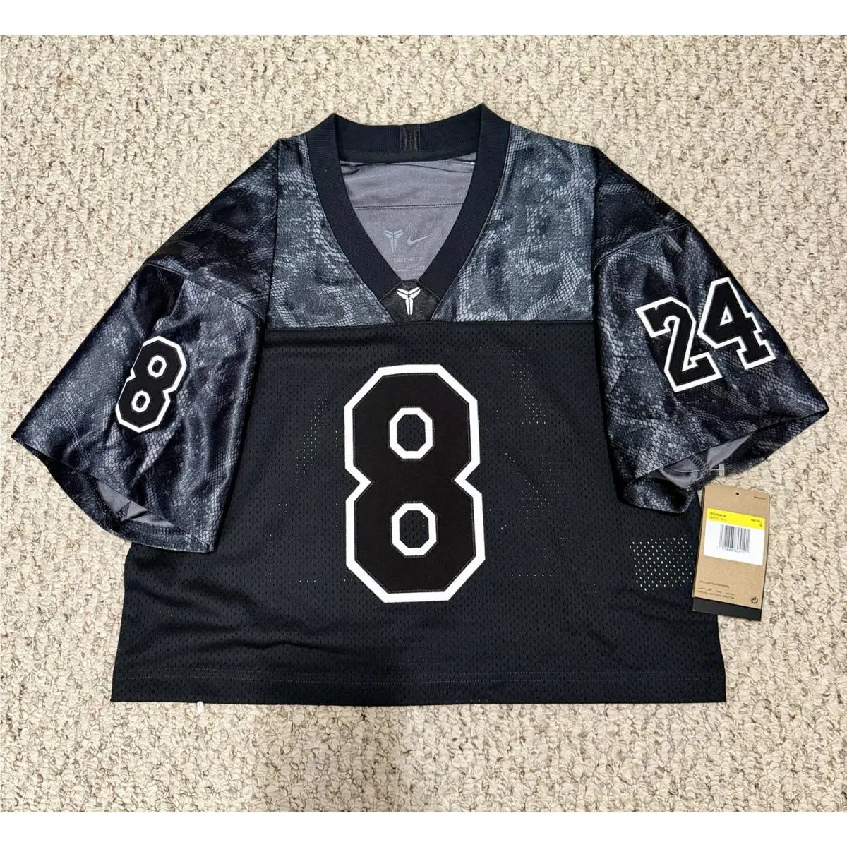 Nike clothing - Nike Kobe Soccer Jersey - Kobe Soccer Jersey - IB0002-010 - Black / White 0