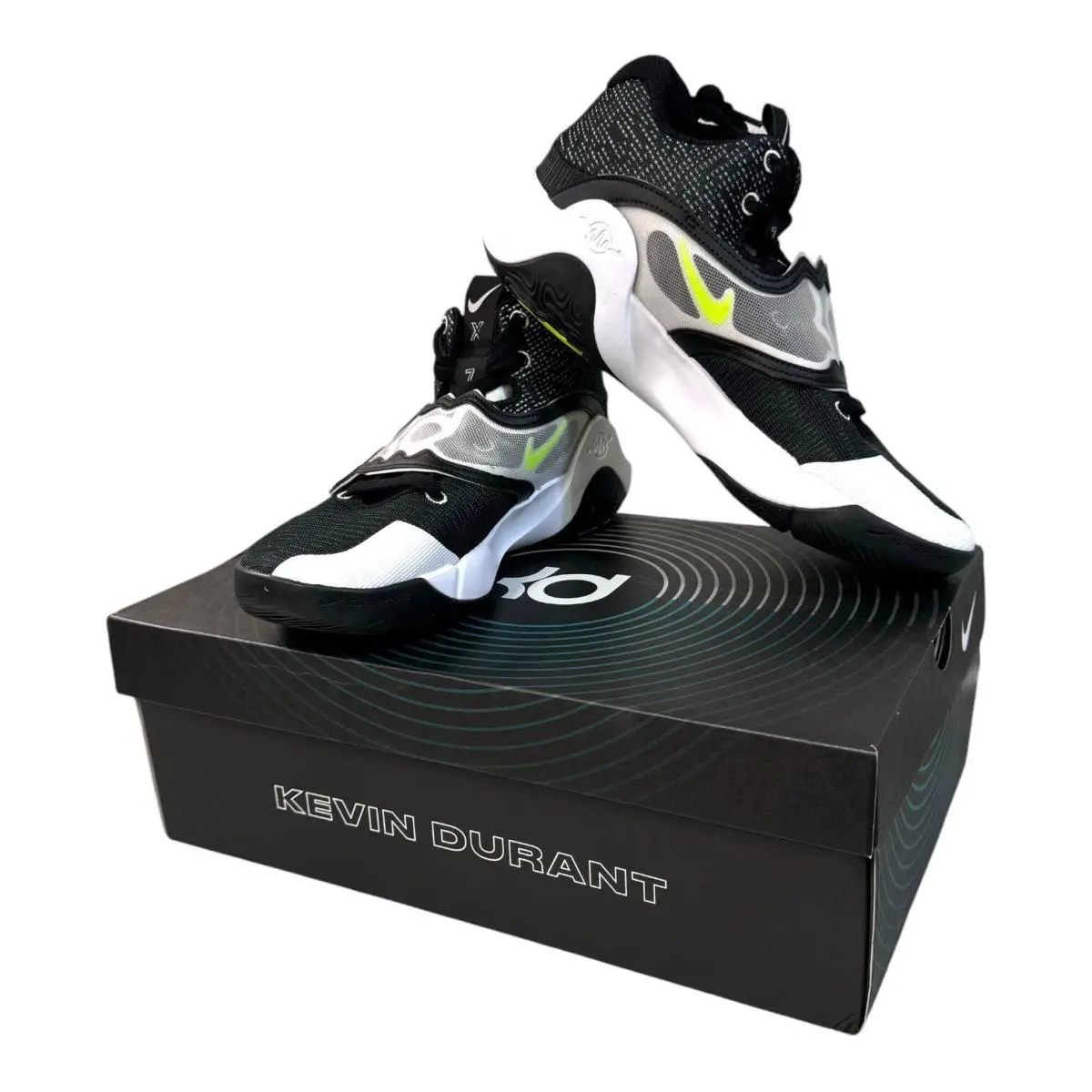 Nike KD Trey 5 Viii Mens Basketball Shoes Size 10 Black White - White