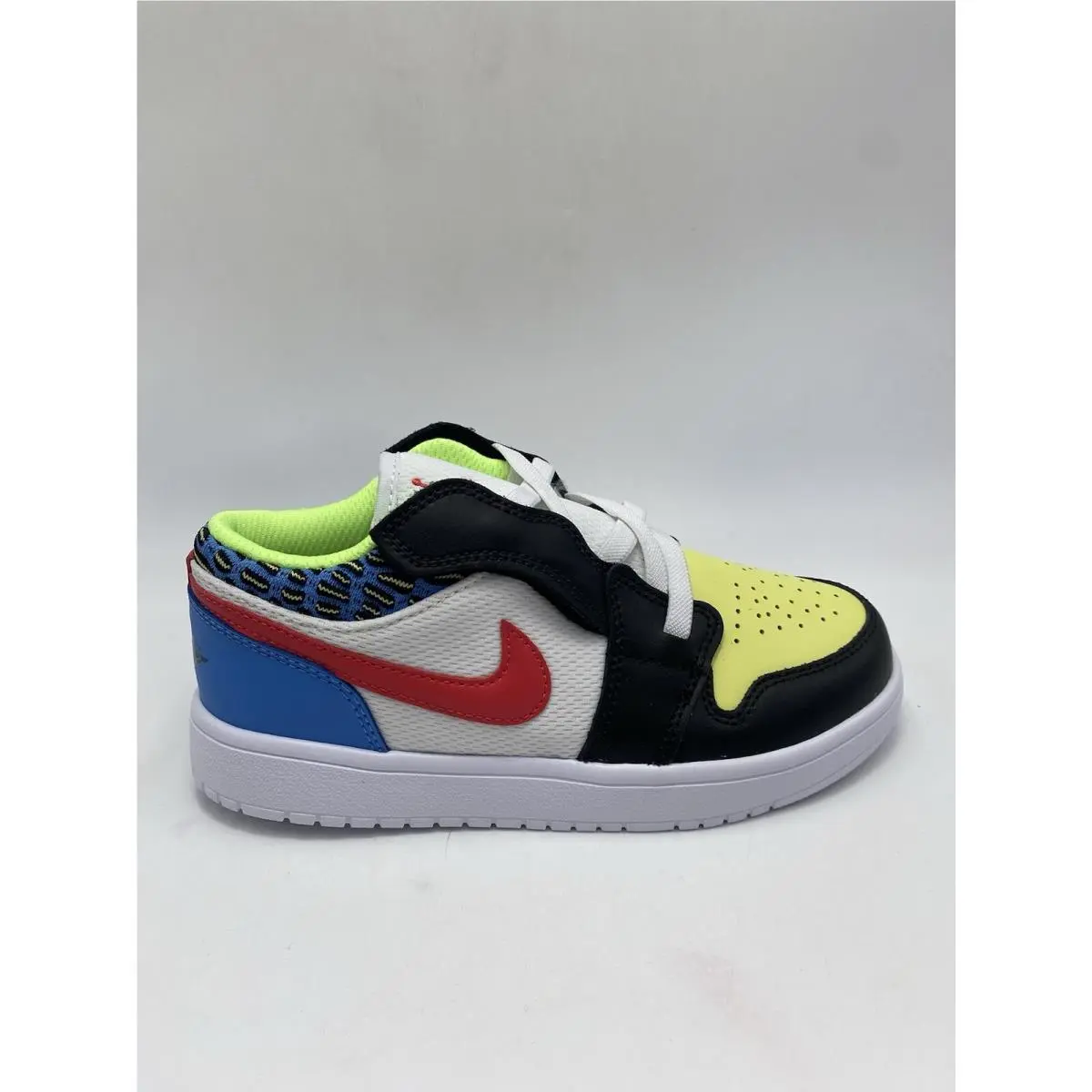 Nike shoes - Jordan 1 Low - Low - DH5929 006 - Black/Lt Fusion Red-White (UPC: 194957260096) 0
