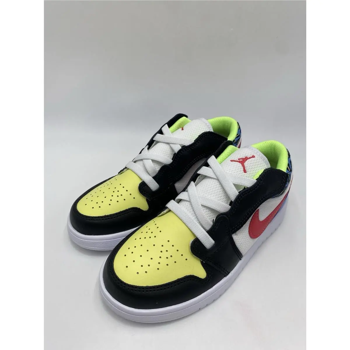 Nike shoes - Jordan 1 Low - Low - DH5929 006 - Black/Lt Fusion Red-White (UPC: 194957260096) 2