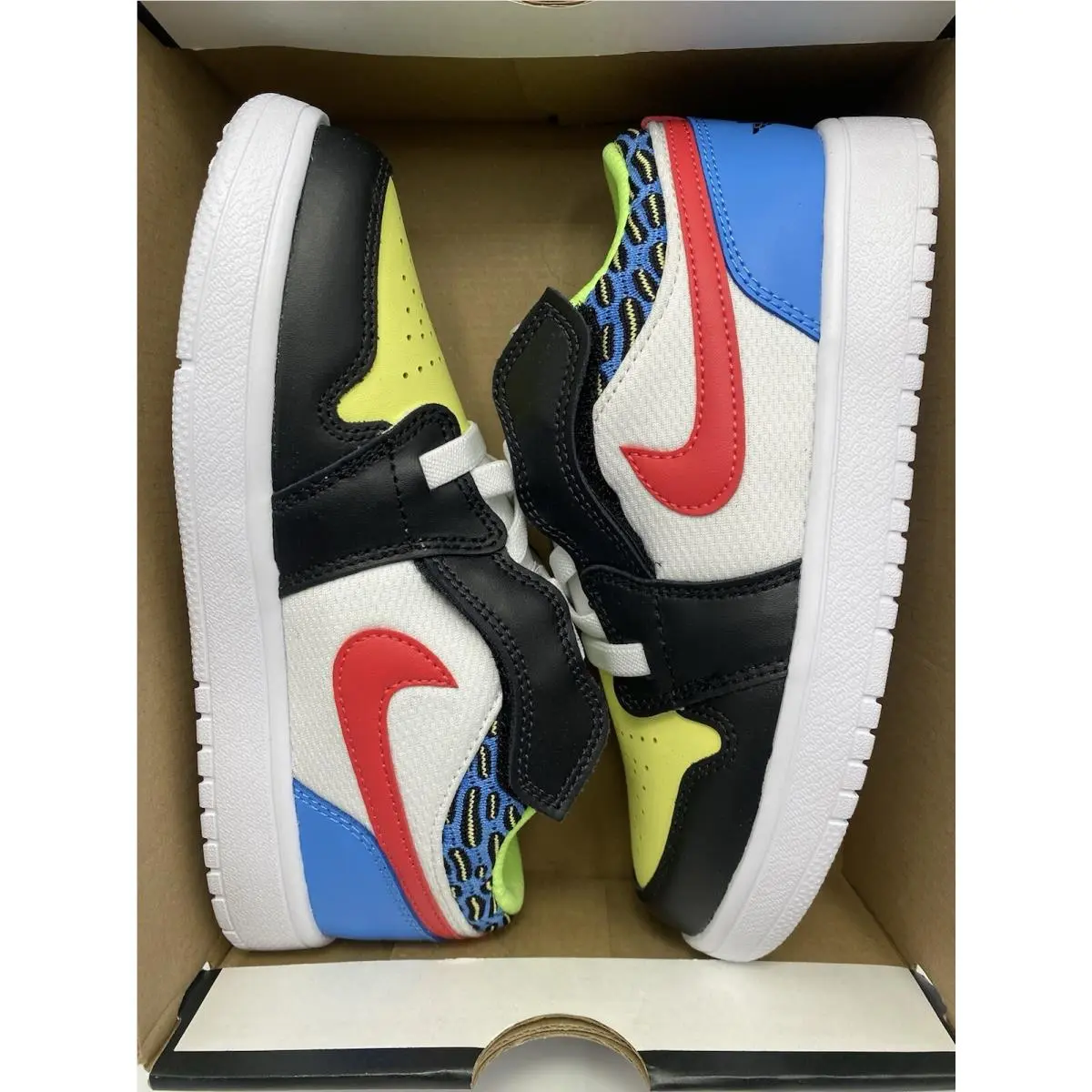 Nike shoes - Jordan 1 Low - Low - DH5929 006 - Black/Lt Fusion Red-White (UPC: 194957260096) 5