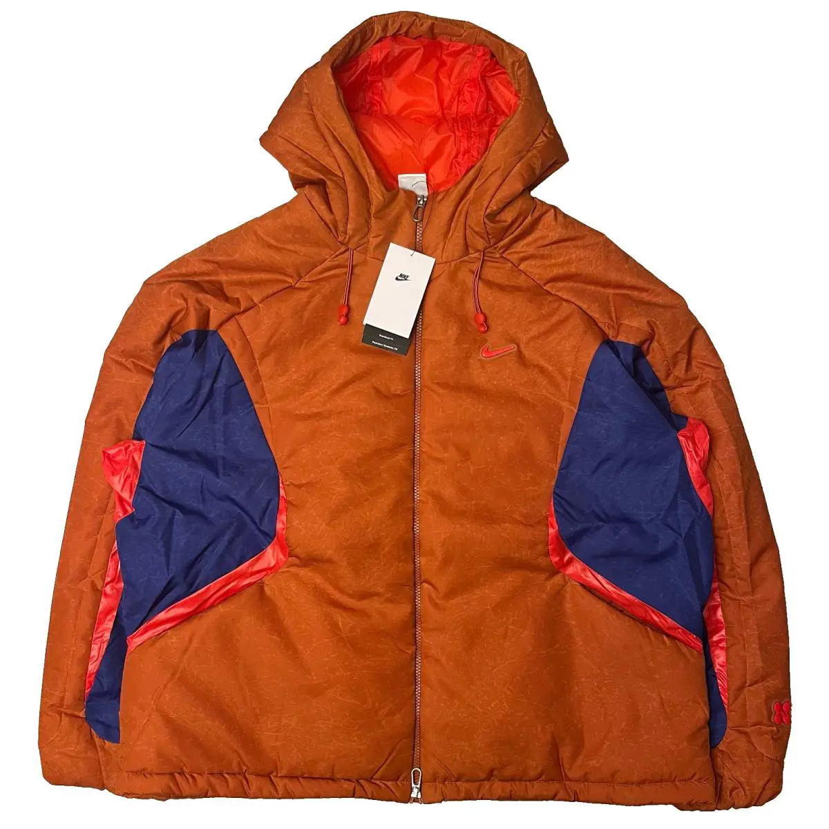 Nike Frog Insulated Oversized Jacket HJ6934-246 Dark Russet Men’s Medium M
