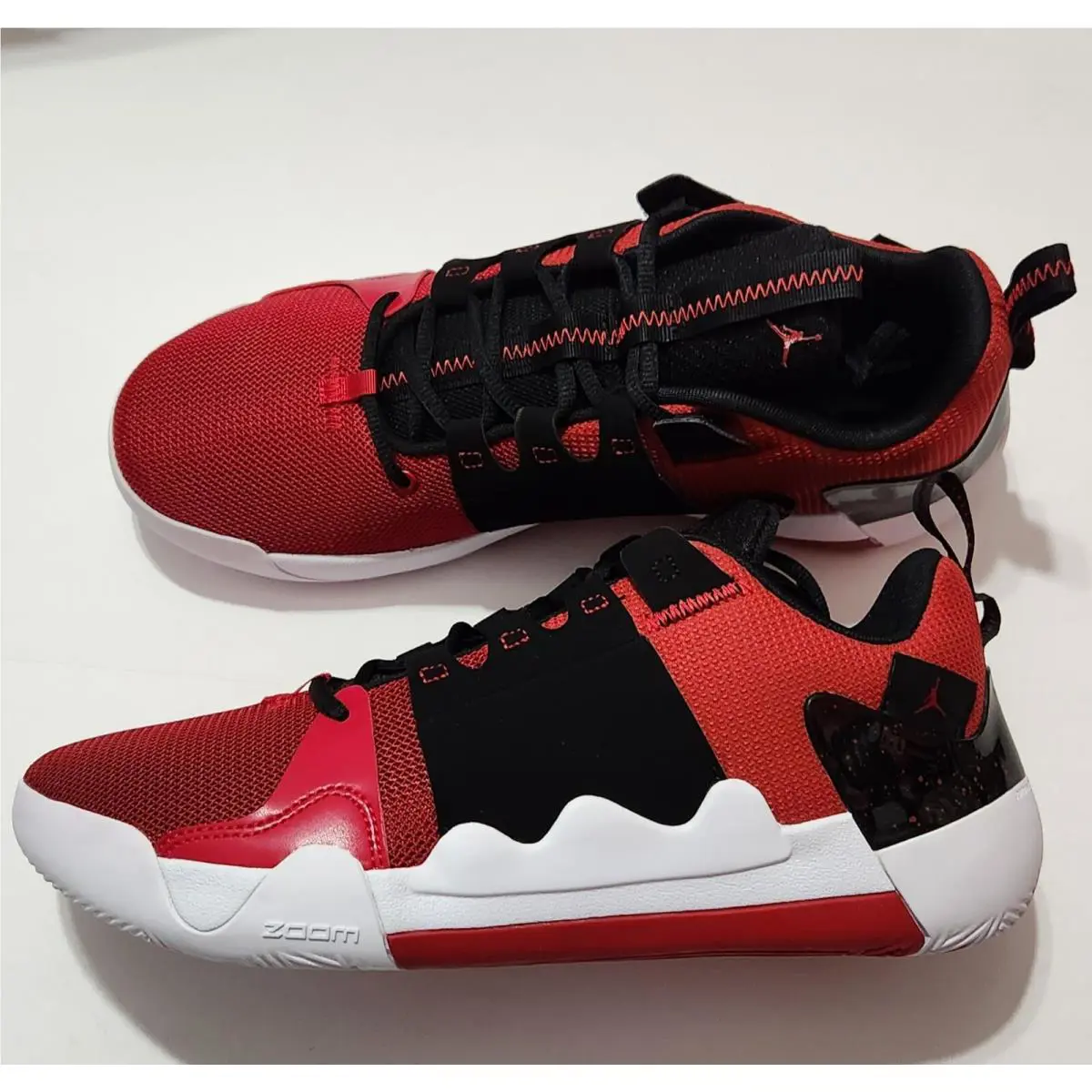 Jordan Zoom Zero Gravity Men’s Basketball Sneakers AO9027-601 Size 12 Rare Nby