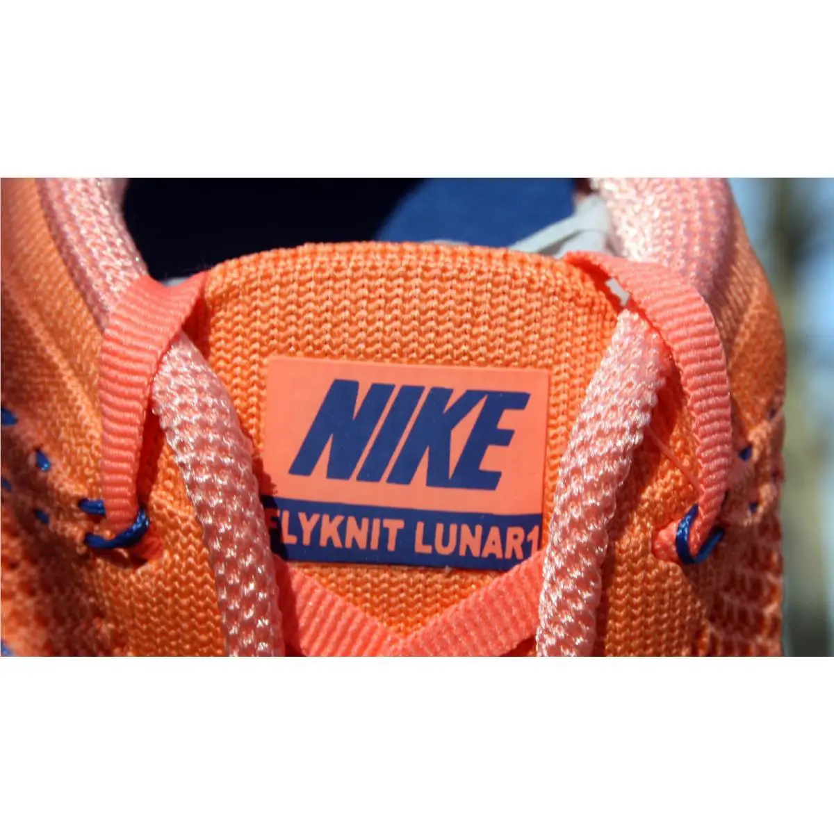 Nike shoes - Nike Flyknit Lunar1+ - Flyknit - 554888-641 - Atomic pink/game royal/white (UPC: 887225075200) 1