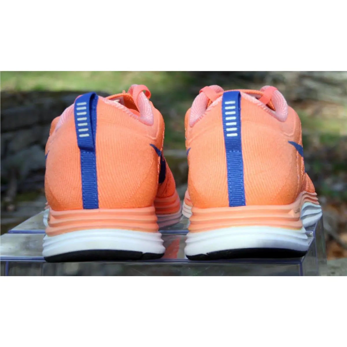Nike shoes - Nike Flyknit Lunar1+ - Flyknit - 554888-641 - Atomic pink/game royal/white (UPC: 887225075200) 2