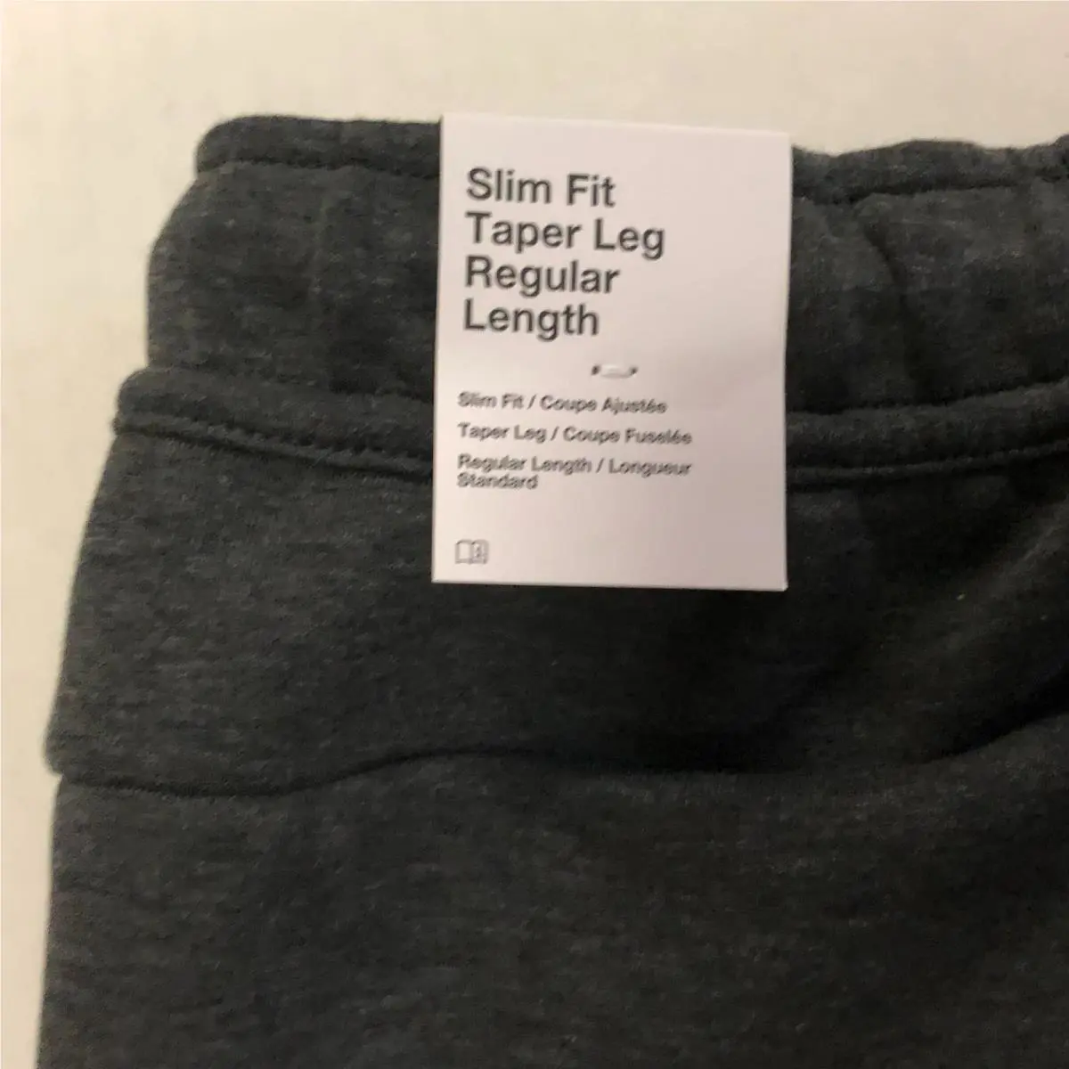 Nike clothing - Nike Tech Fleece Jogger - Tech Fleece Jogger - Black/Heather (UPC: 198485041257) 2