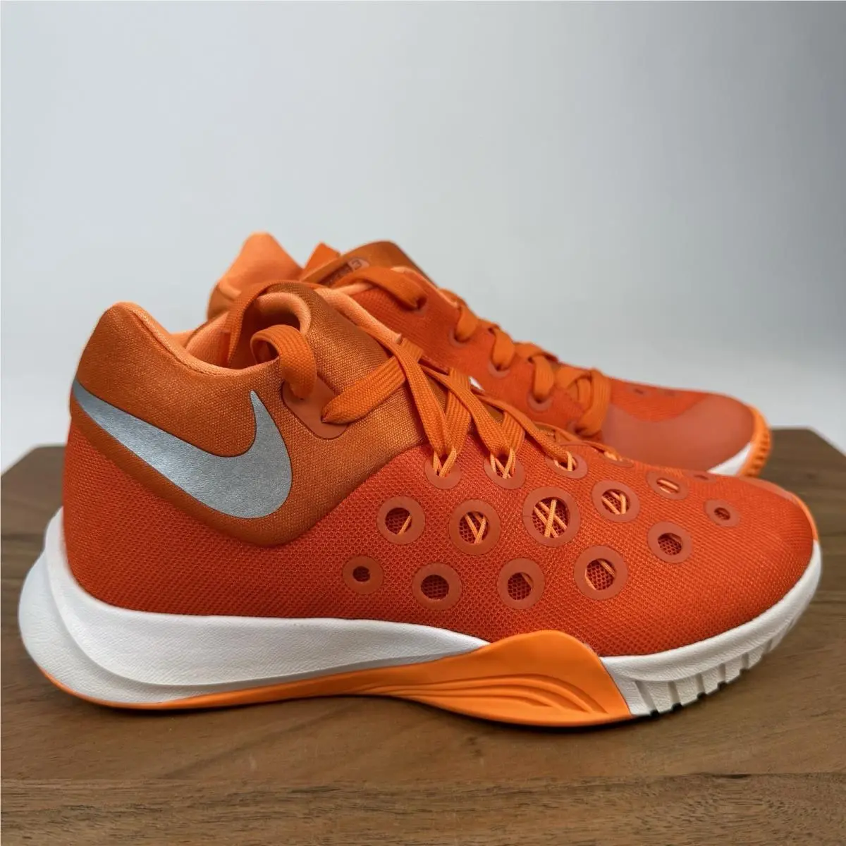 Womens Nike ZM Hyperquickness 2015 TB Orange Sneakers Shoes Size 5.5