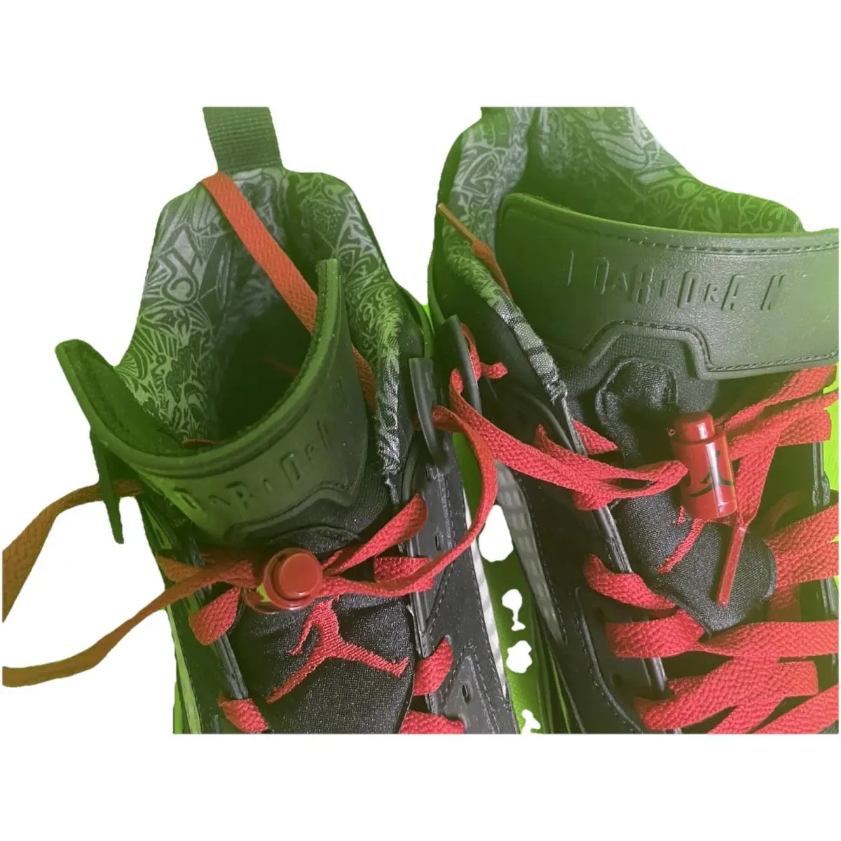 Nike shoes - Air Jordan Spizike - Air Spizike - Black/Varsity Red-Classic Green-White 3