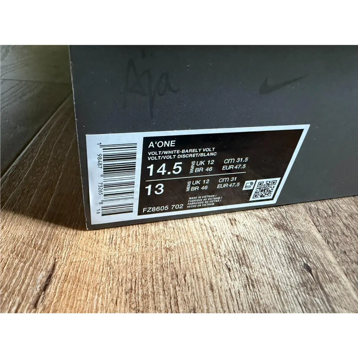 Nike shoes - Nike A`One - FZ8605-702 - Green (UPC: 198487732658) 9