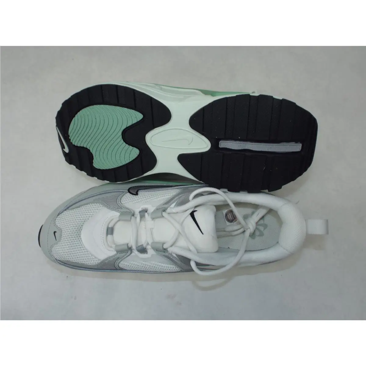 Nike shoes - Nike Air Max Bliss - Air Max Bliss - DH5128-103 - Summit White & Metallic Silver & Mint Green 1