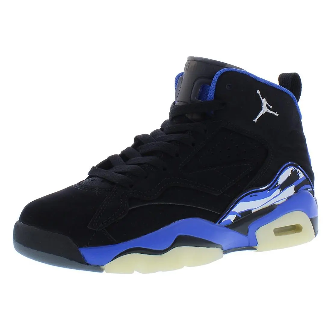 Nike Jordan Mvp Womens Shoes Size 10 Color: Black/white/varsity Royal