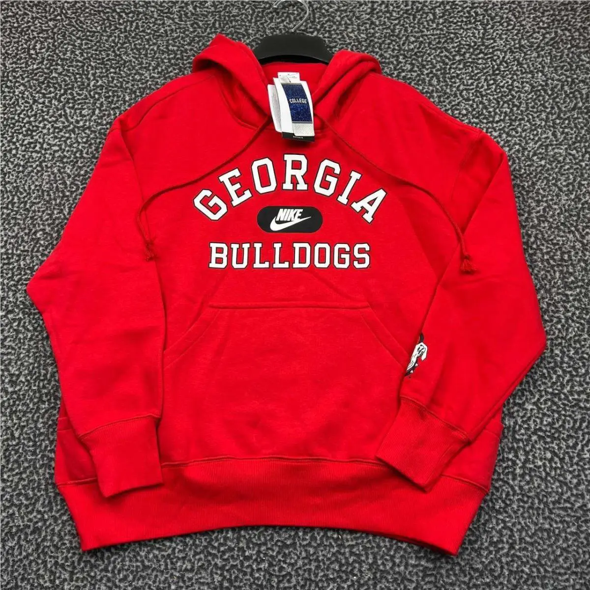 Nike Hoodie Women Medium Georgia Bulldogs Ncaa Pullover Oversized M