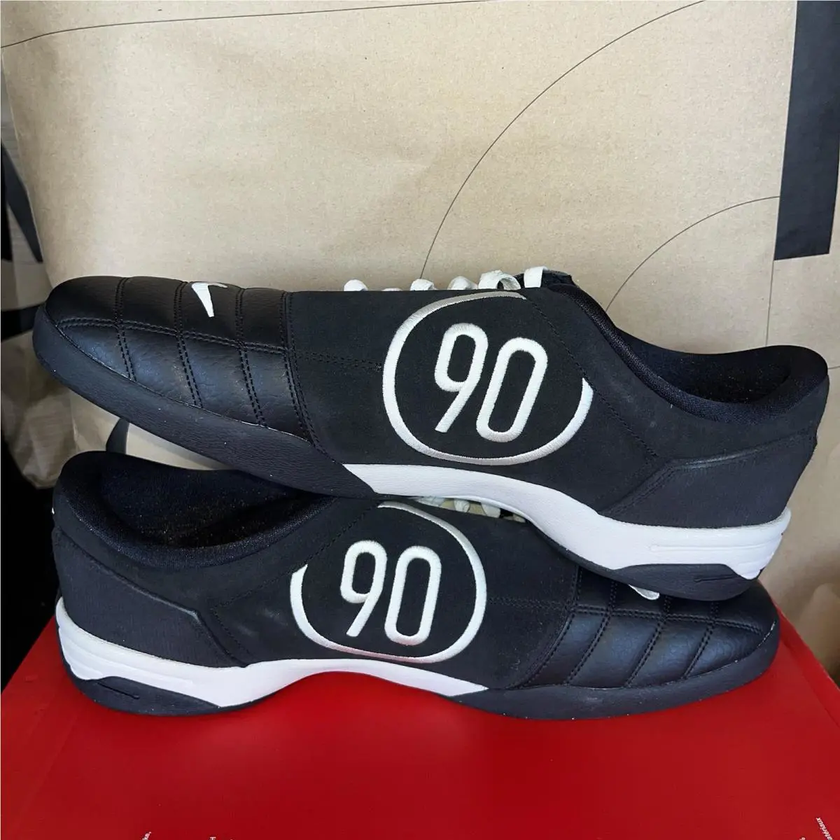 Nike shoes - Nike Total 90 - Total - IO2083-010 - Black/Metallic Gold/Light Orewood Brown/Coconut Milk 1
