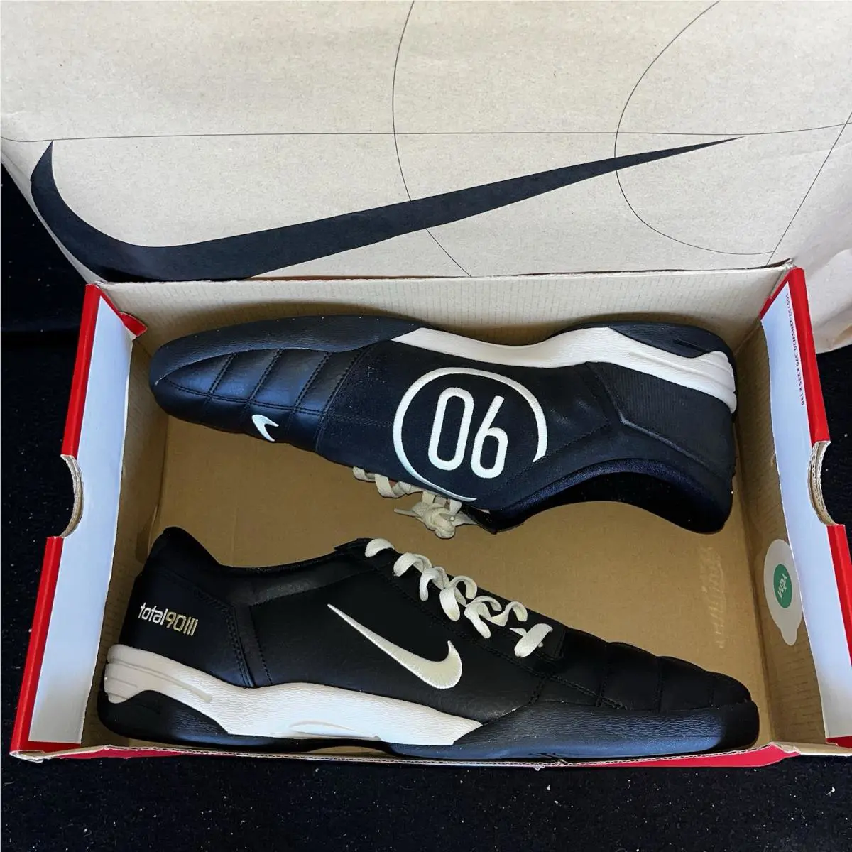 Nike shoes - Nike Total 90 - Total - IO2083-010 - Black/Metallic Gold/Light Orewood Brown/Coconut Milk 5