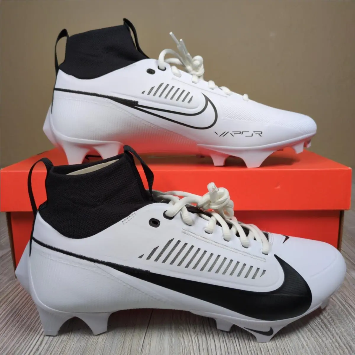 Nike Vapor Edge Pro 360 2 White/black Mens Size 10 Wide FN7760-100