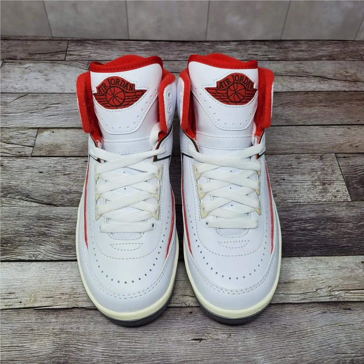 Nike shoes - And Jordan 2 Retro GS - White 0