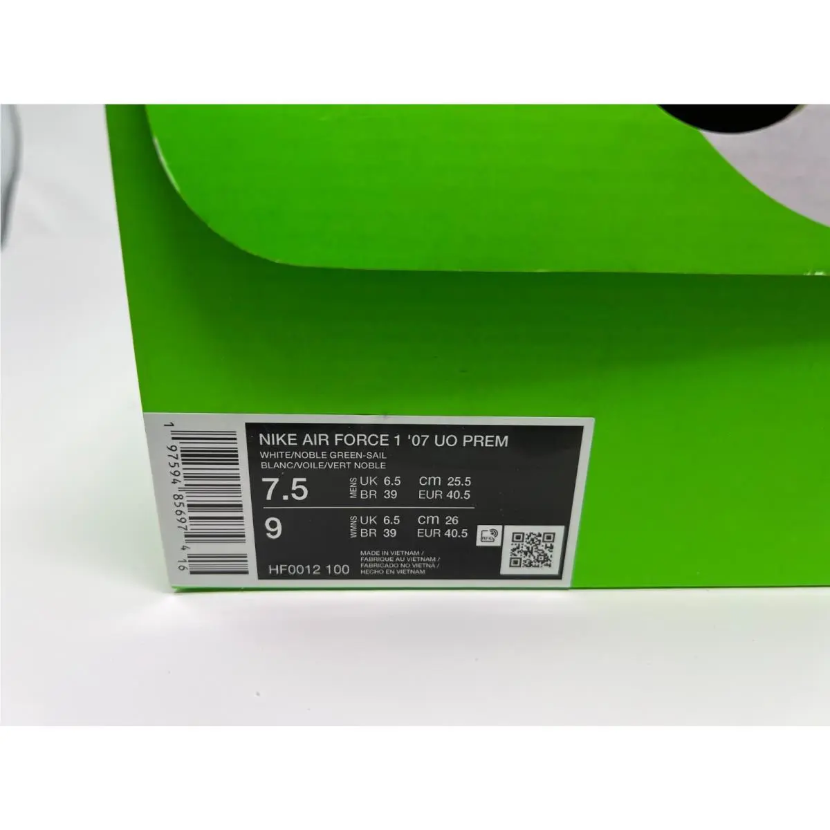 Nike shoes - Nike Air Force 1 - Air Force - HF0012-100 - White (UPC: 197594856974) 6