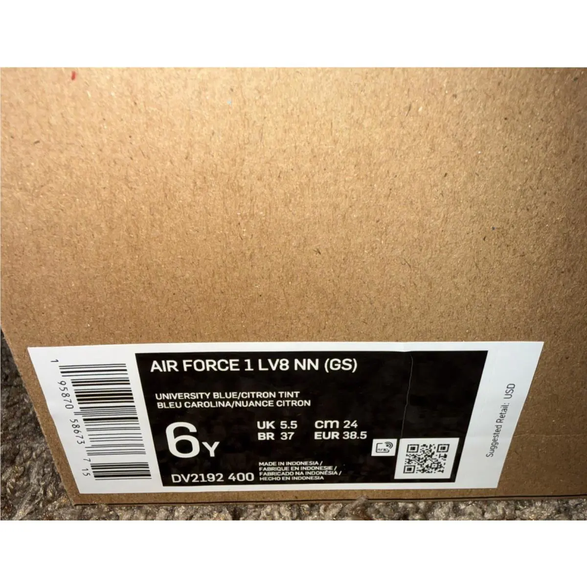 Nike shoes - Nike Air Force 1 - Air Force - DV2192400 - Multicolor (UPC: 195870586737) 3