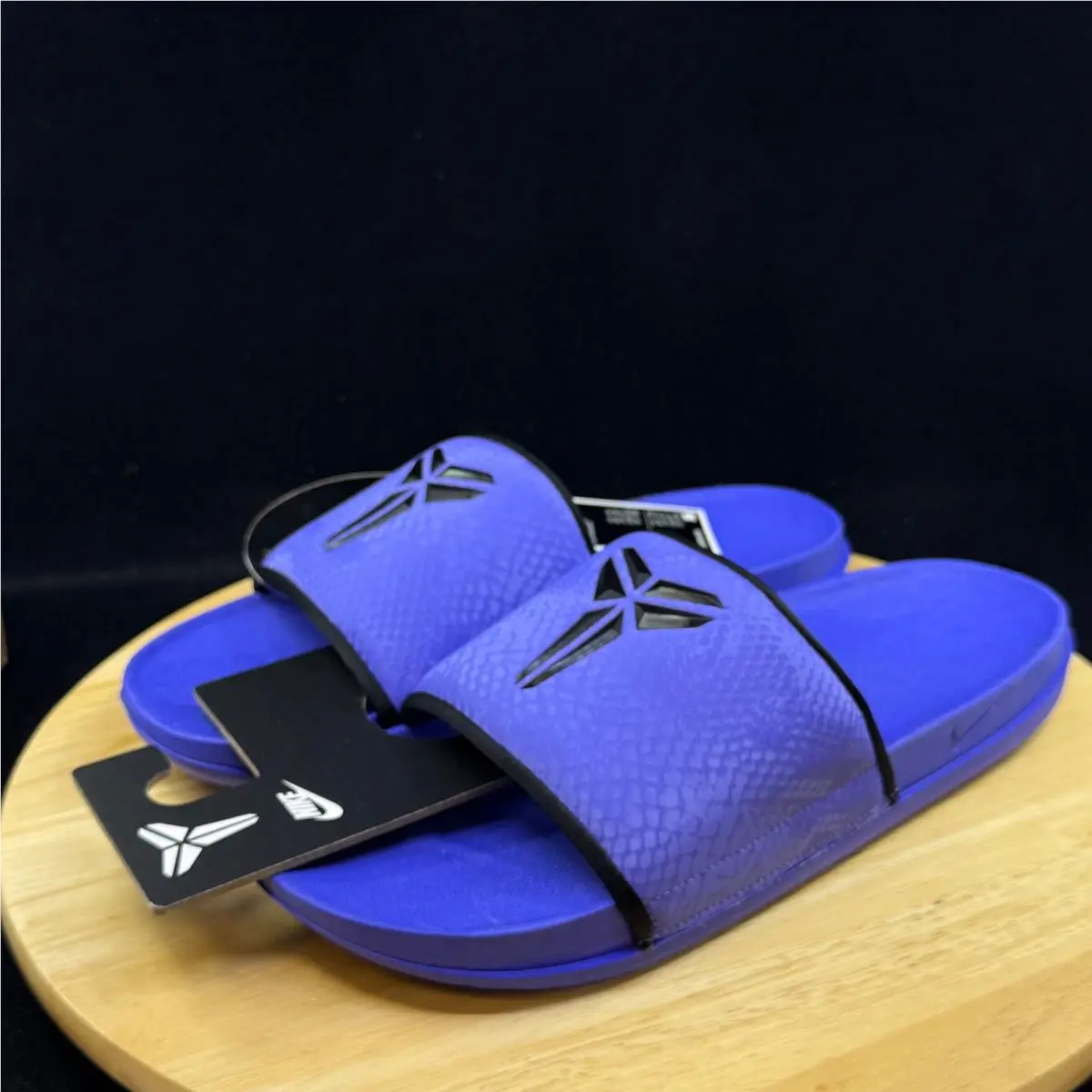 Nike Kobe Offcourt Slide S Persian Violet Barcelona IM1389-500 Men`s Size 13