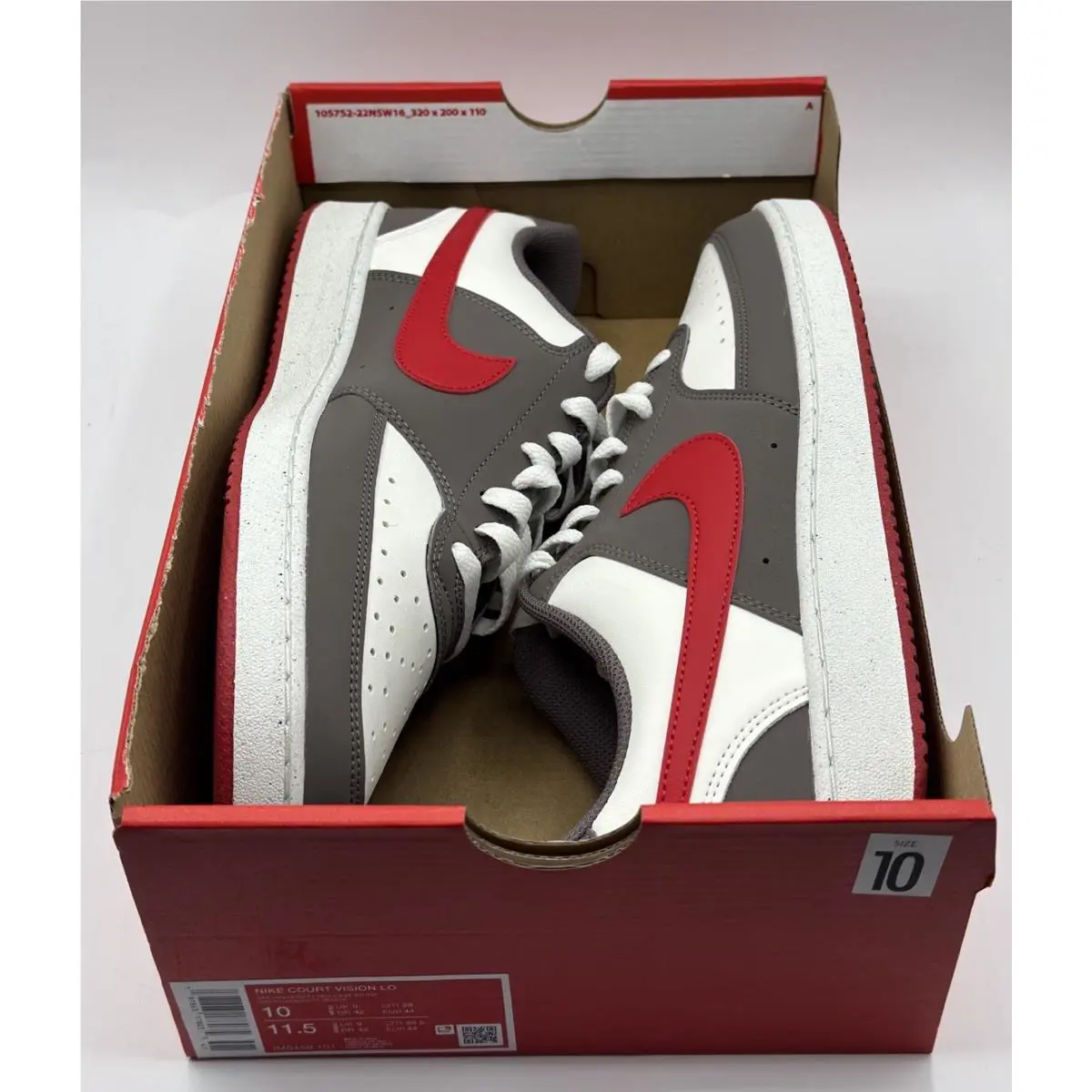 Nike shoes - Nike Court Vision - Court Vision - IMO459 101 - White 4
