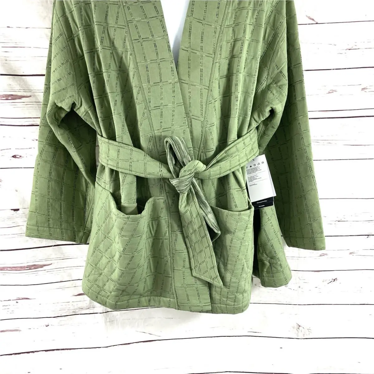 Nike clothing - Nike Therma Fit Yoga - Therma Fit Yoga - DQ6320-386 - Green (UPC: 196150989156) 2