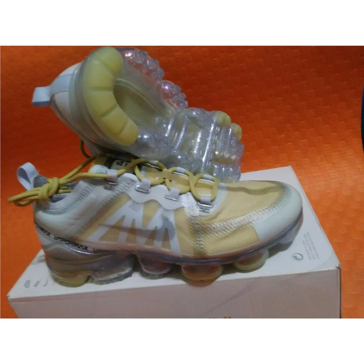 Nike shoes - air vapor max - air vapor max - air vapor max - Celery/Metallic Silver 0