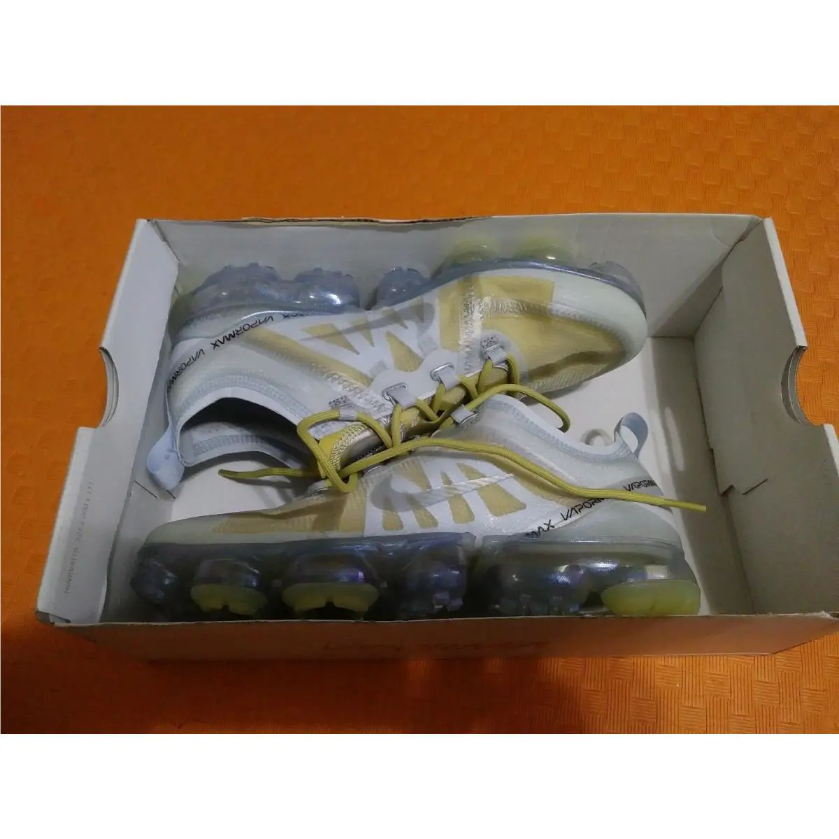Nike shoes - air vapor max - air vapor max - air vapor max - Celery/Metallic Silver 1