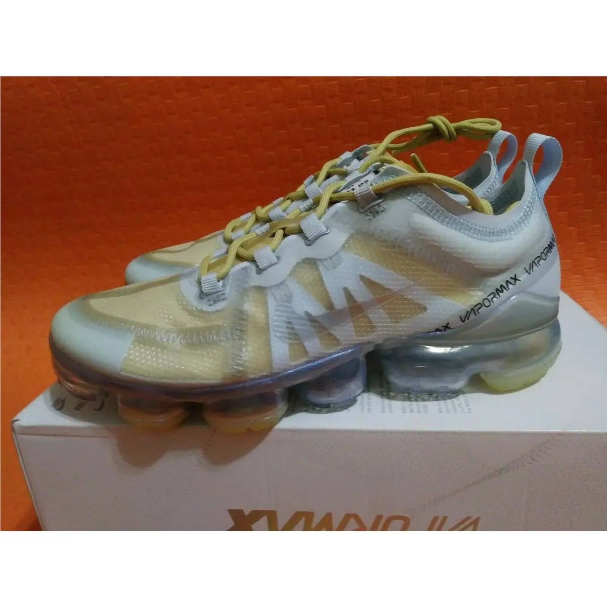 Nike shoes - air vapor max - air vapor max - air vapor max - Celery/Metallic Silver 3