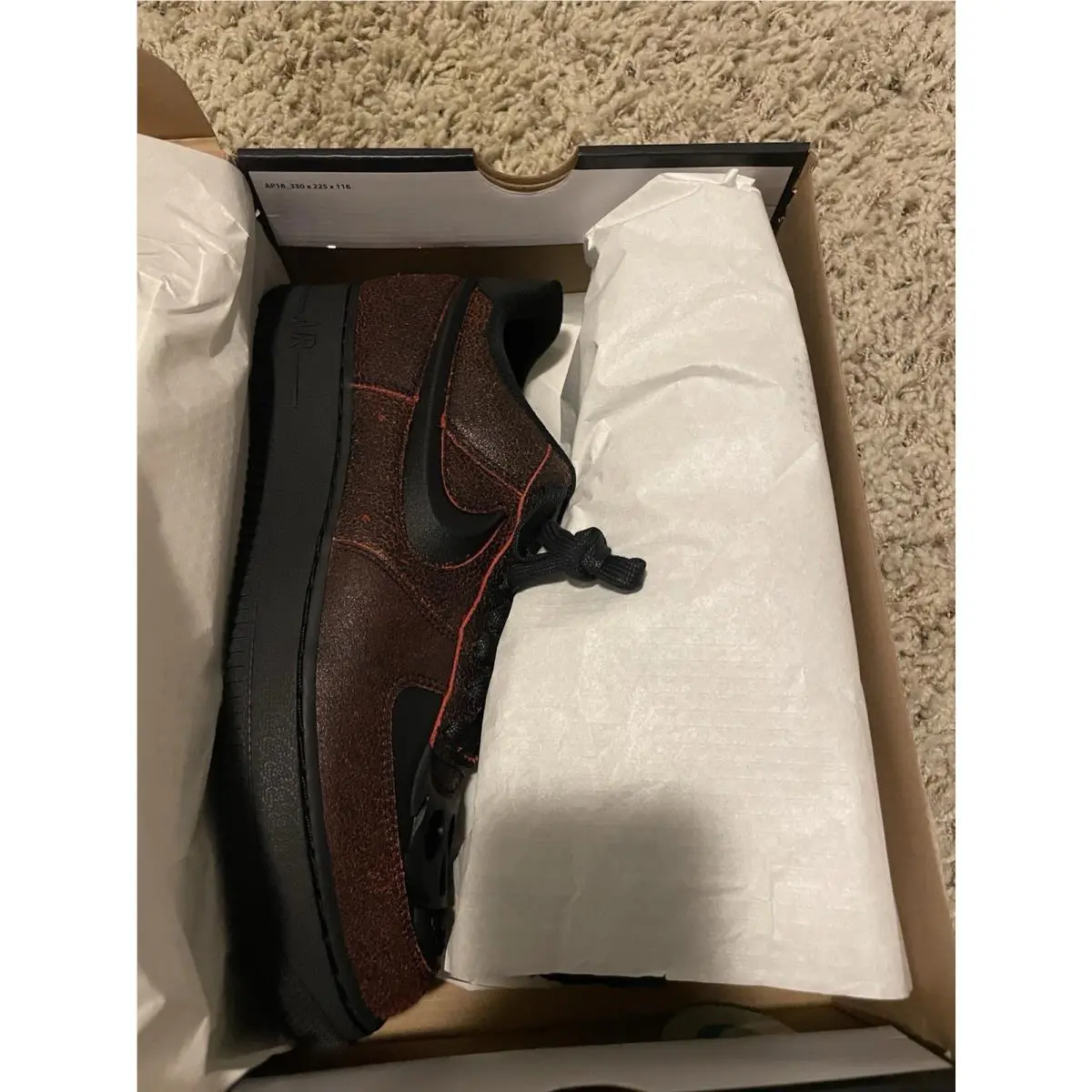 Nike shoes - Nike Air Force 1 - Air Force - Black 2
