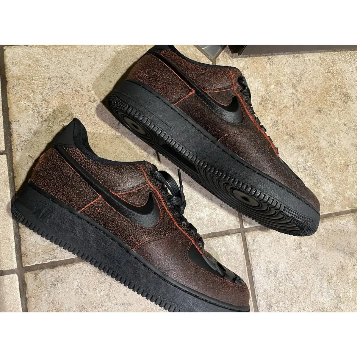Nike shoes - Nike Air Force 1 - Air Force - Black 3