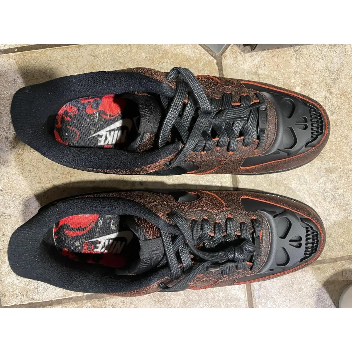 Nike shoes - Nike Air Force 1 - Air Force - Black 4