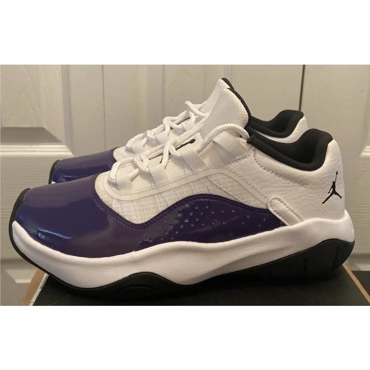 Nike shoes - Air Jordan 11 Low - Air Low - CZ0907-105 - White/Black/Field Purple 0