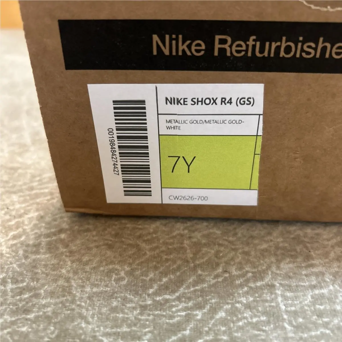 Nike shoes - Nike Shox R4 - Shox - Gold 8