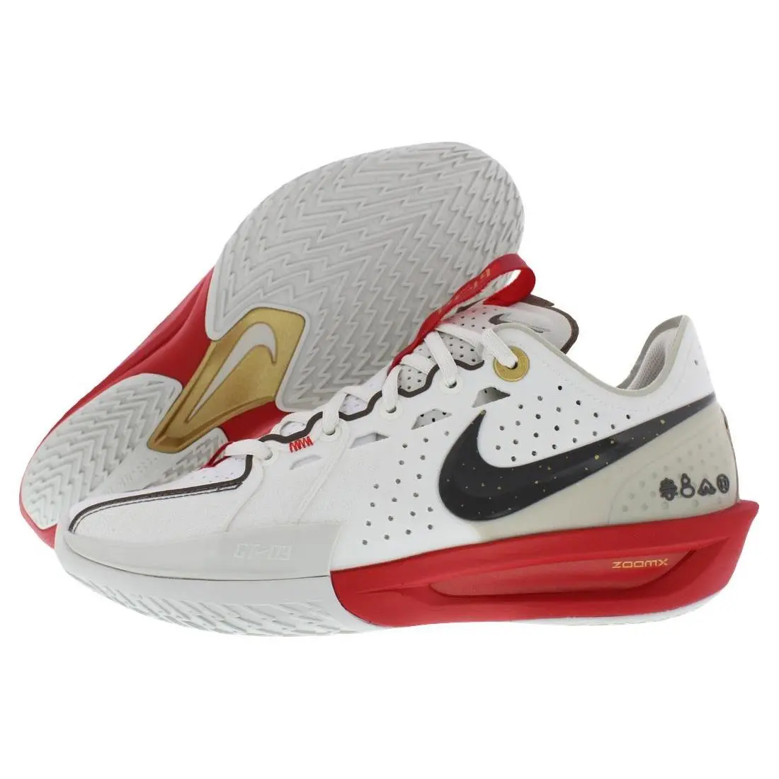Nike G.t. Cut 3 Unisex Shoes Size 9 Color: Sail/ironstone/light Khaki