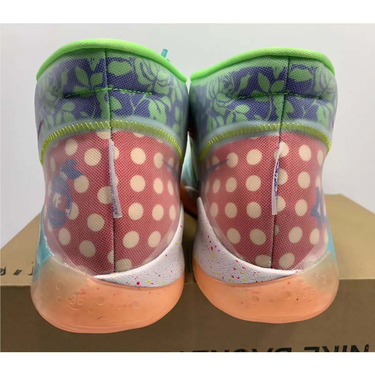 Nike shoes - ZOOM KD 12 NRG - ZOOM NRG - CK1195-300 - TEAL TINT / RED ORBIT - PHOTO BLUE (UPC: 193150897764) 0