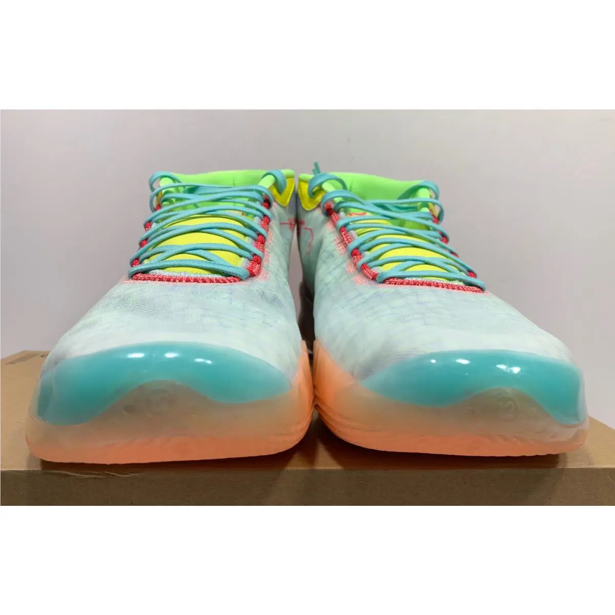 Nike shoes - ZOOM KD 12 NRG - ZOOM NRG - CK1195-300 - TEAL TINT / RED ORBIT - PHOTO BLUE (UPC: 193150897764) 3