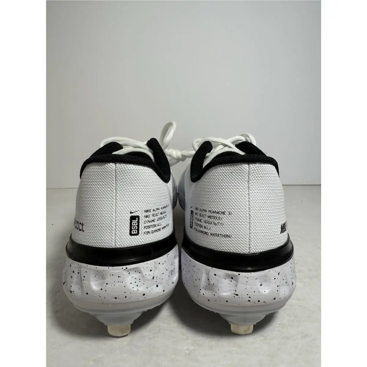 Nike shoes - Nike Alpha Huarache Elite 3 Low - CV3552-104 - White 3