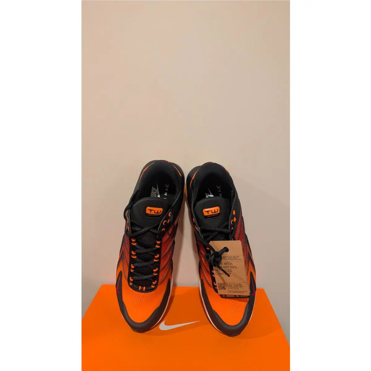 Nike shoes - Nike Air Max TW - Air Max - Black/Total Orange/Summit White/Gym Red 1