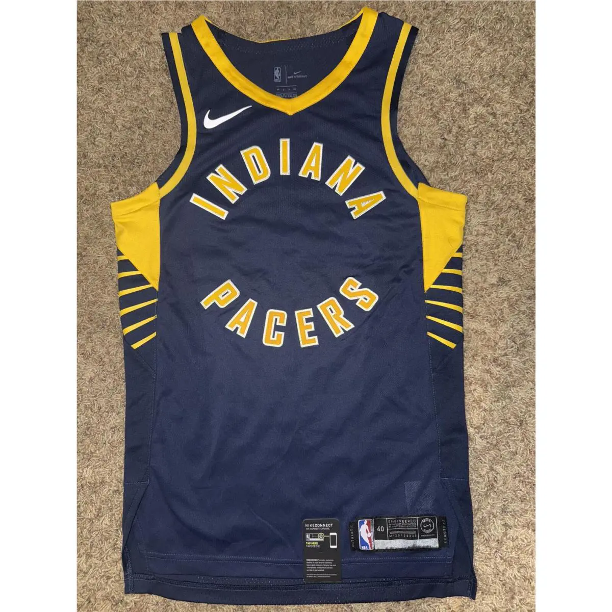 Nike Men’s Players Cut Nba Indiana Pacers Aeroswift Blank Jersey 2017