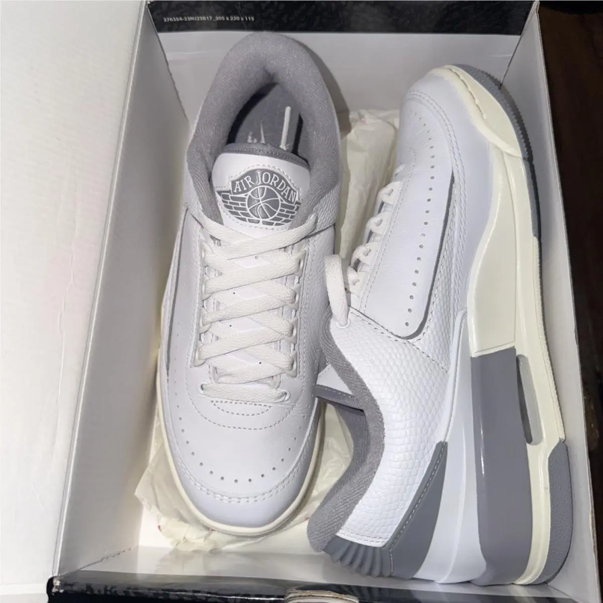Nike shoes - Air Jordan 2/3 - Air - FD0383-101 - Gray (UPC: 197597027265) 0