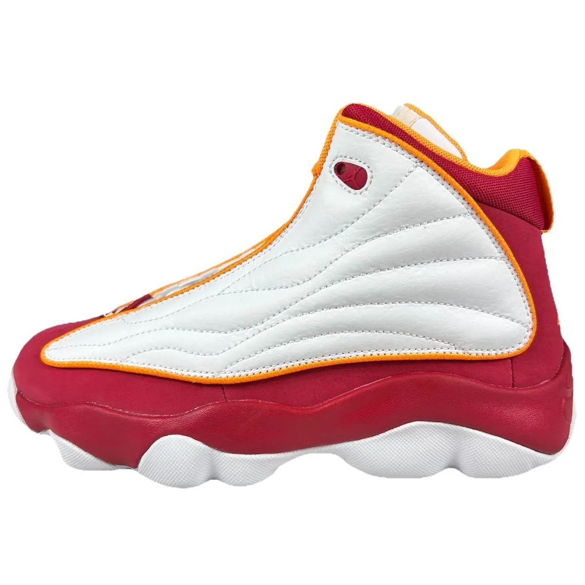 Nike Air Jordan Pro Strong GS Shoes Youth Size 6.5 White Red Orange DC7911168