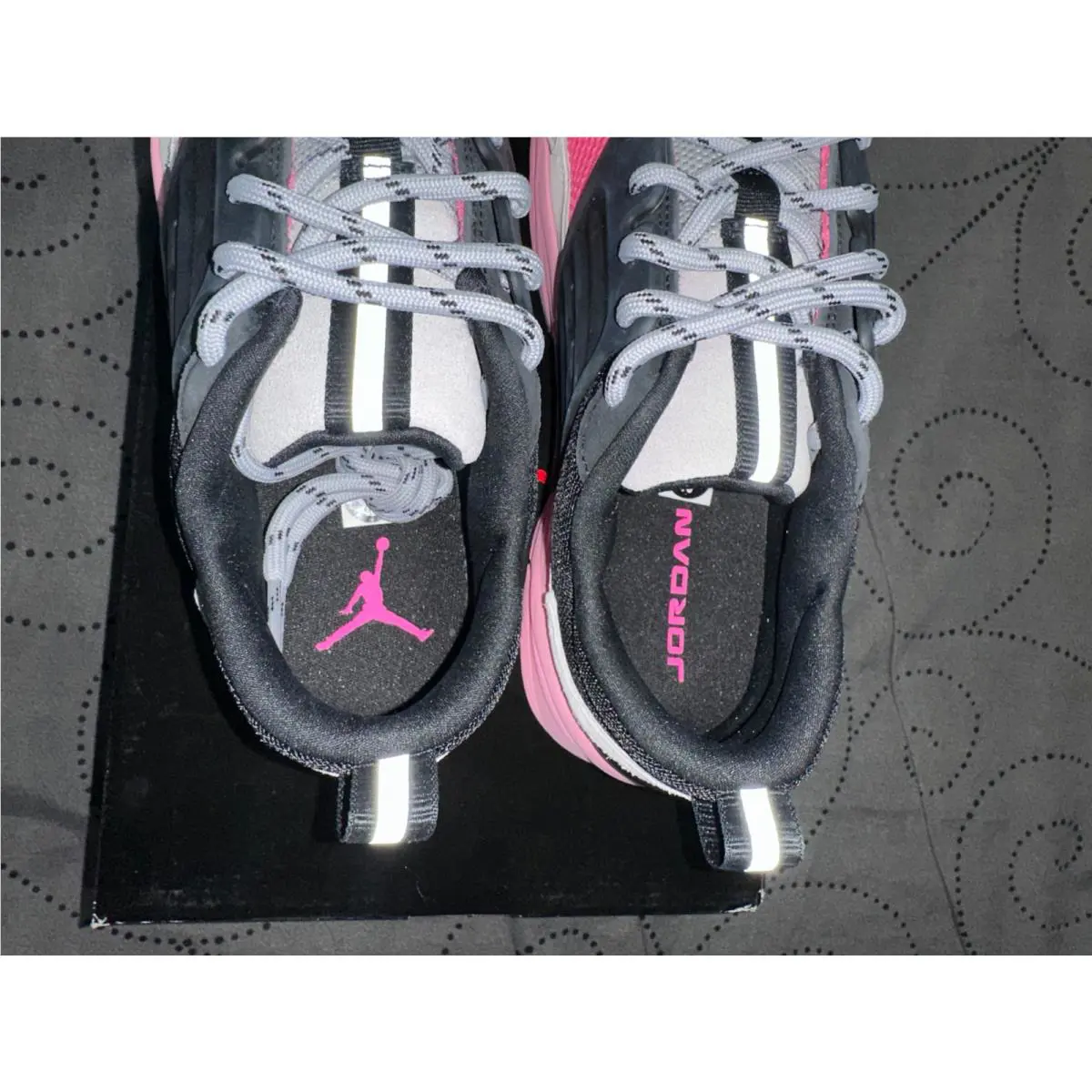 Nike shoes - Jordan Trunner - Trunner - WOLF GRAY + PINK BLAST + BLACK 2