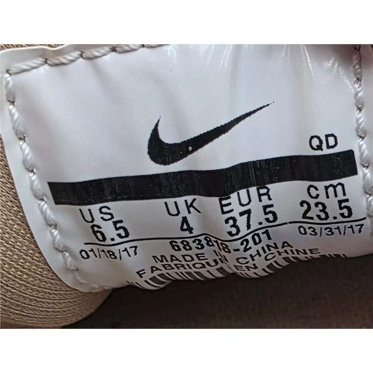 Nike shoes - Nike Air Huarache Run - Air Huarache Run - Beige 4